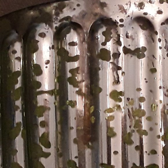 Trio of Metallic Glass Candle Holders Small Size Metallic Colors NEW - Picture 6 of 9